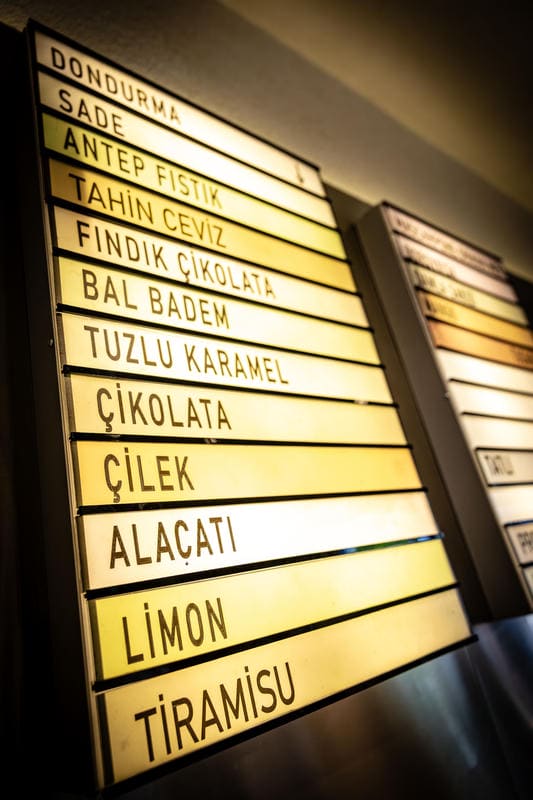Lezzet menümüz